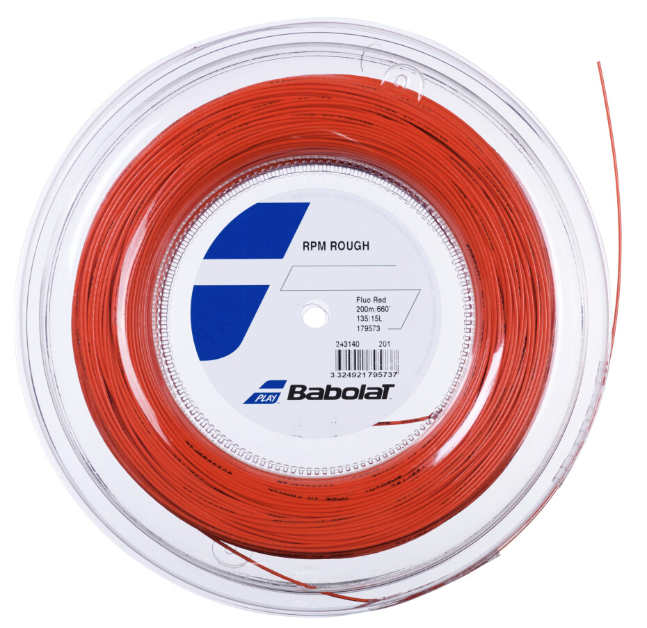 Tenisový výplet Babolat  RPM Rough Red 200m  1,30 mm - main (0)