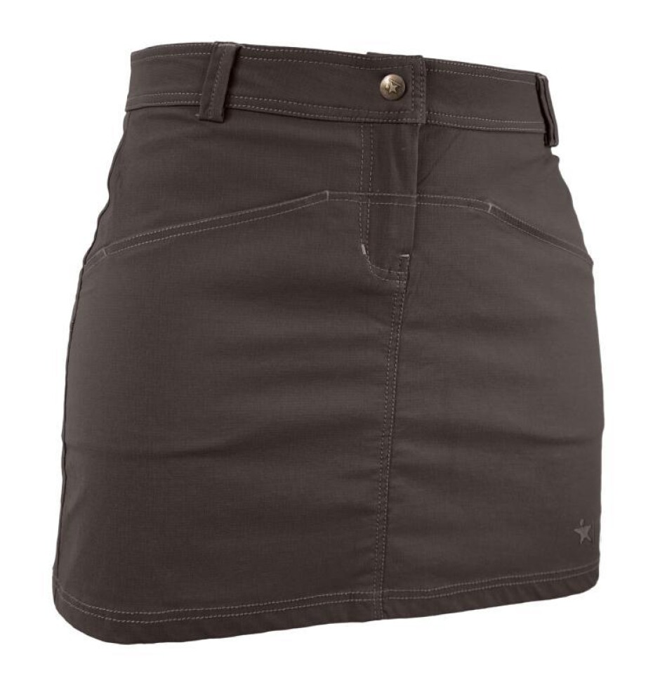 Warmpeace SUKNĚ DURANGO POUZE XL black coffee (VÝPRODEJ) - main (0)