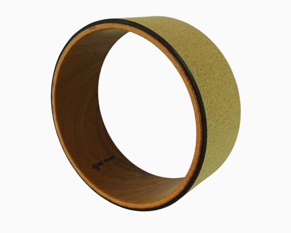 Acra YOGA WHEEL 13x32cm Cork - main (0)