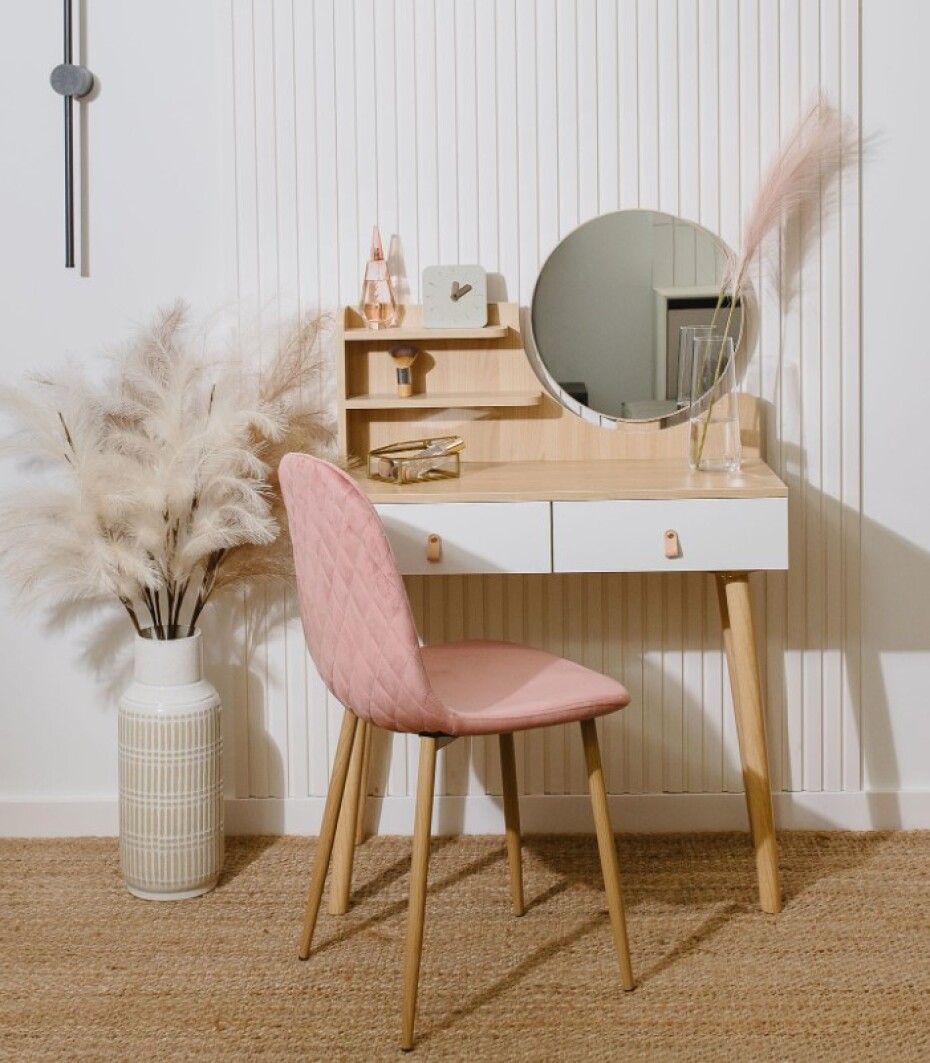 ArtJum Toaletní stolek SCANDI 3 natural | CM-989283 - main (1)