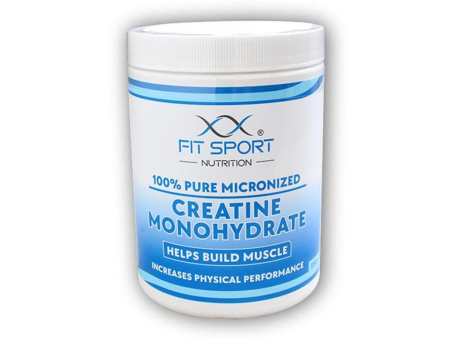 FitSport Nutrition 100% Pure Micronized Creatine Monohydrate 550g - main (0)