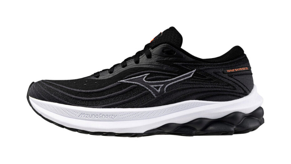 Dámská běžecká obuv Mizuno  Wave Skyrise 5 Black/White/Nasturtium  UK 6,5 - main (1)