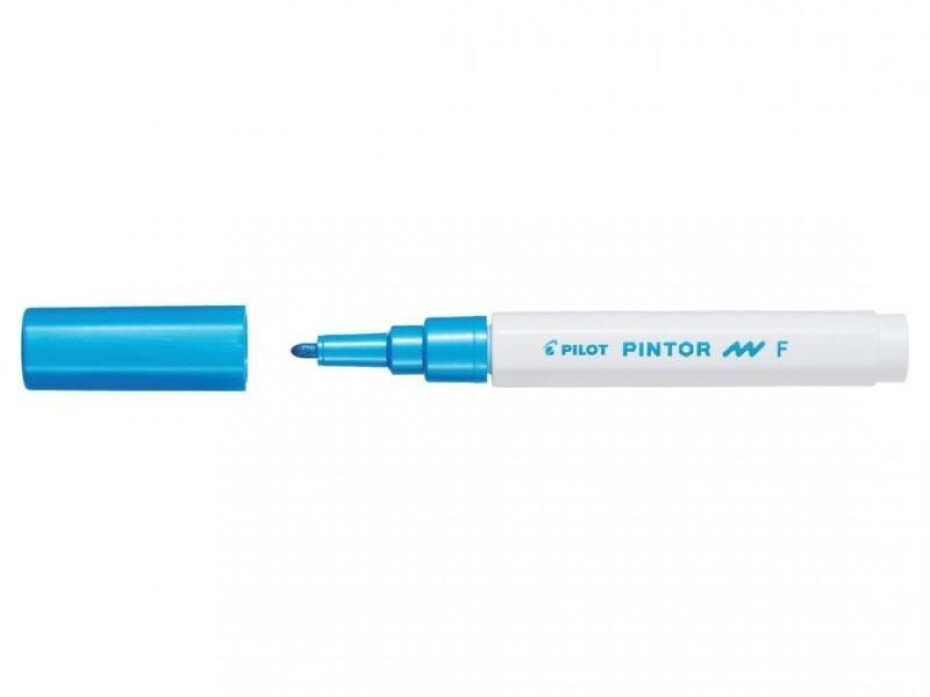 PILOT Pintor Fine akrylový popisovač 0,9-1,5mm - metalický modrý - main (0)