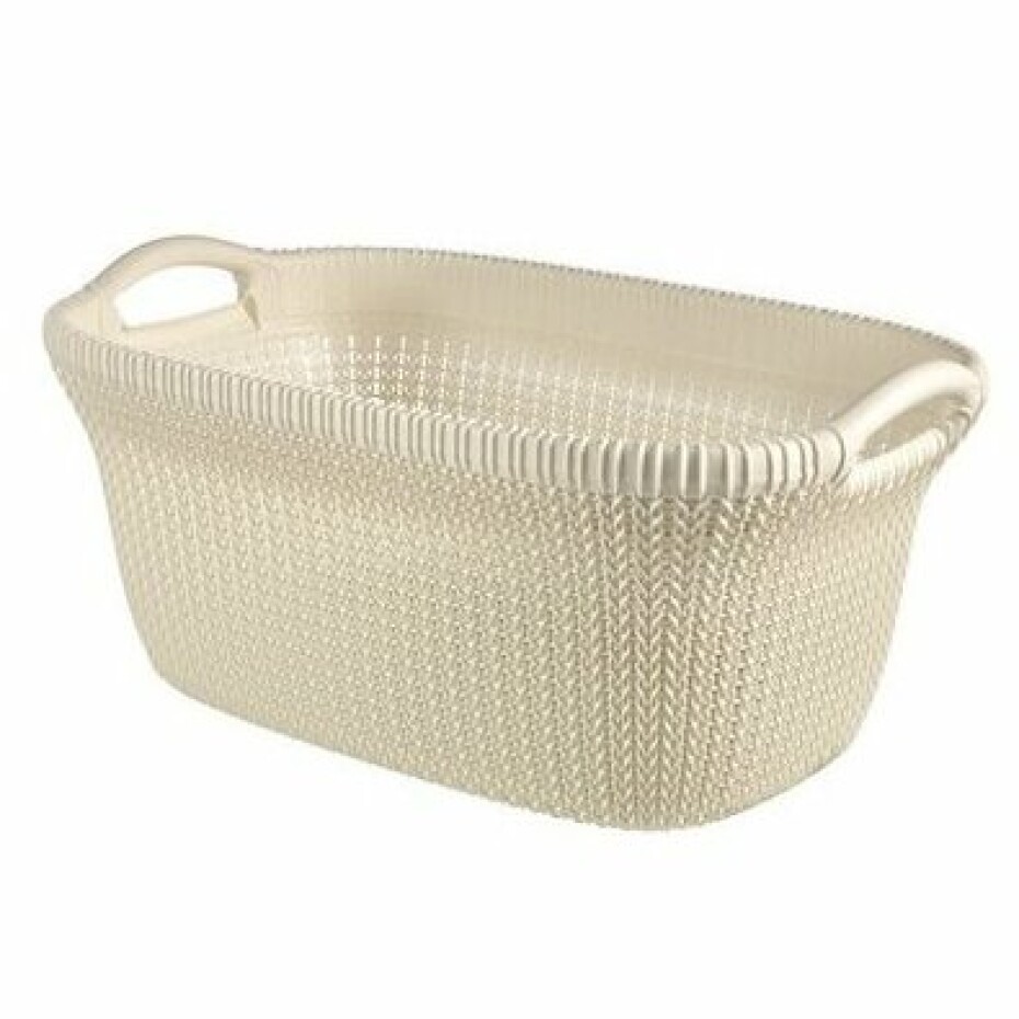 Curver Koš na čisté prádlo KNIT 40 l, bílá - main (0)