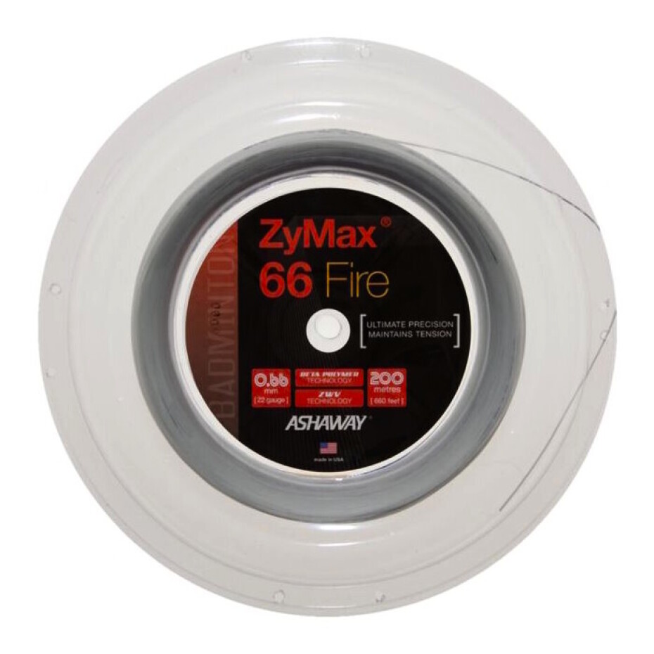 Badmintonový výplet Ashaway  Zymax 66 Fire White Rolle - main (0)
