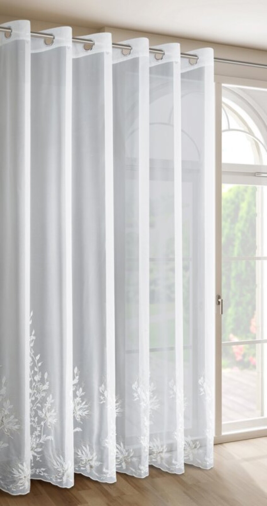 ArtFir Záclona JULIA K | bílá 350 x 250 cm - main (1)