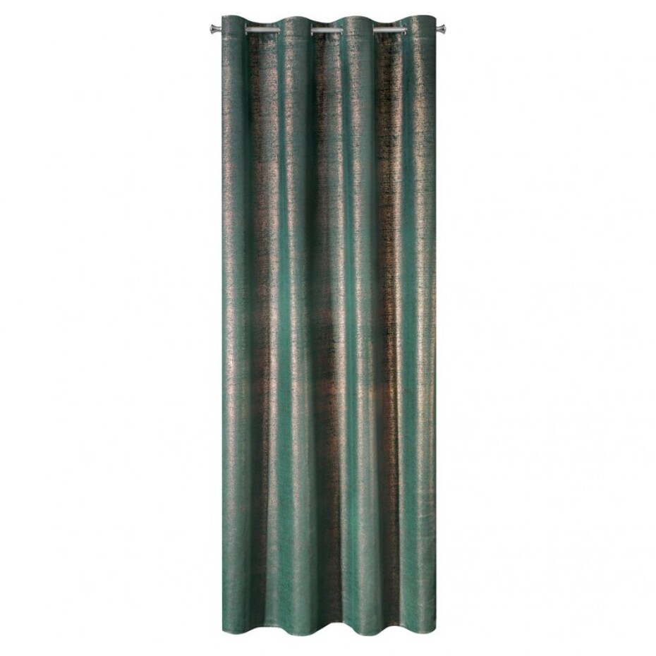ArtFir Závěs AMBI K | tmavý tyrkysový 140 x 250 cm - main (2)