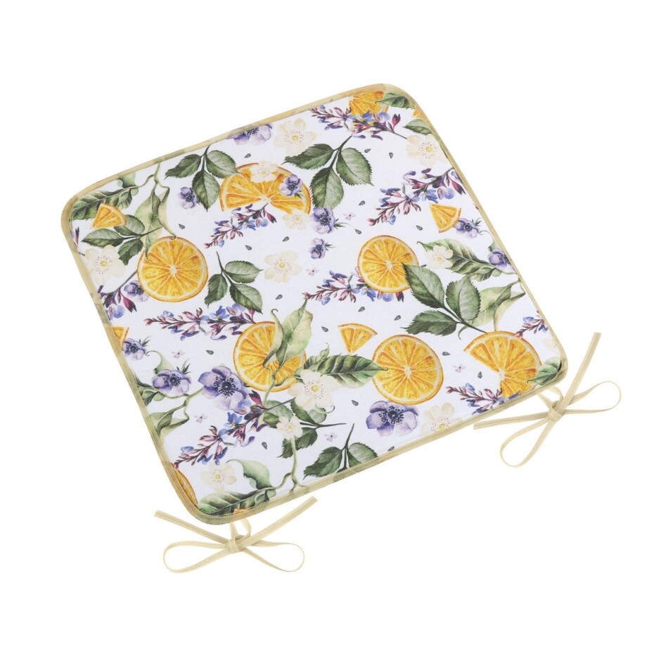 Bellatex Sedák DITA hladký Pomeranč, 40 x 40 cm - main (0)