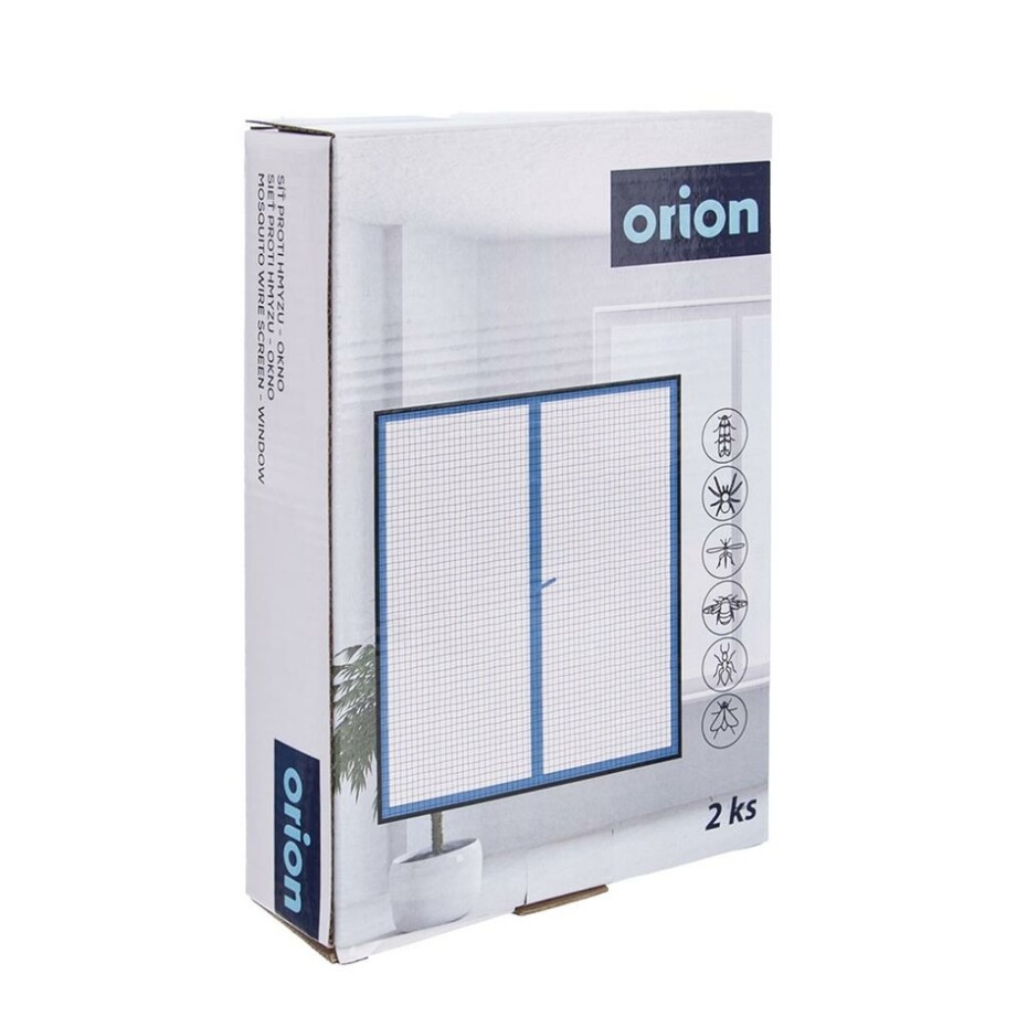 Orion Síť na okno proti hmyzu 2 ks, bílá, 130 x 150 cm - main (2)