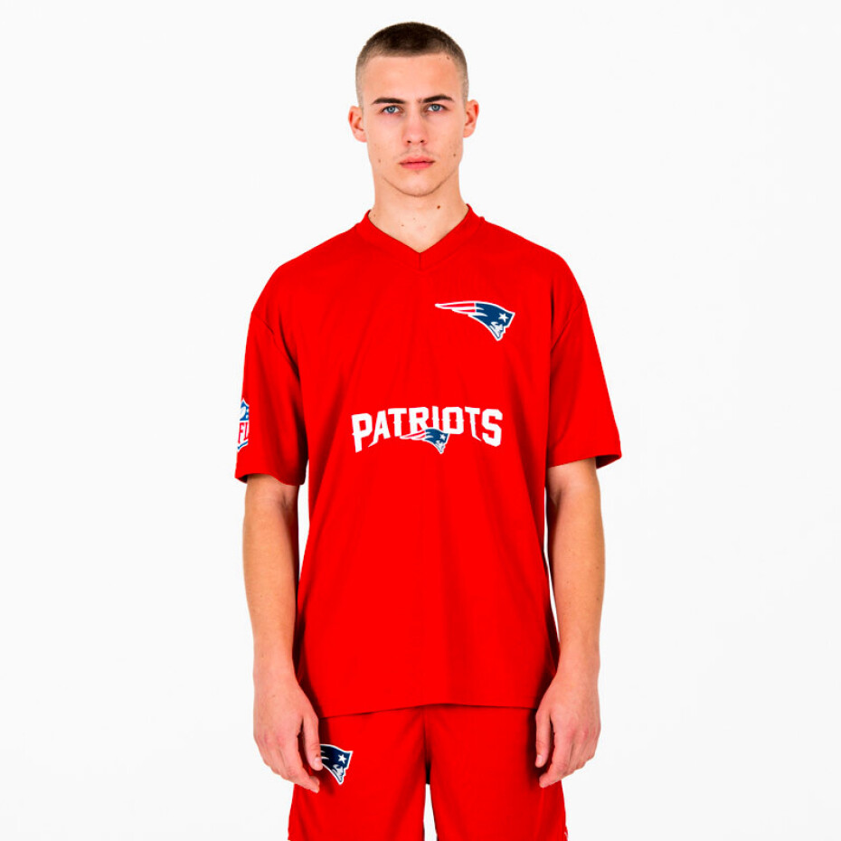 Pánské tričko New Era  Wordmark Oversized NFL New England Patriots M - main (0)