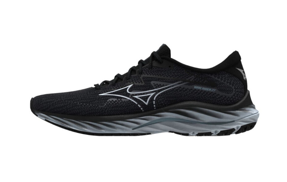 Pánská běžecká obuv Mizuno  Wave Rider 27 Ebony/Illusion Blue/Black  UK 7 - main (0)