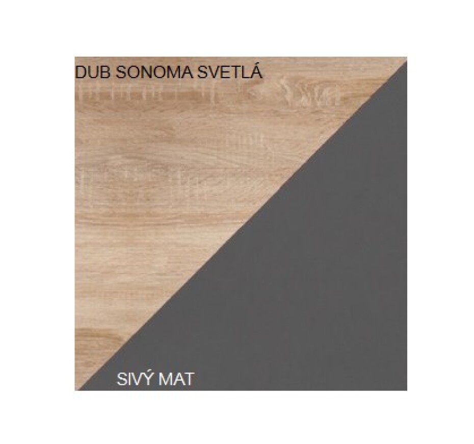 ArtCross Konferenční stolek SOLO | SOL 03 Barva: Craft zlatý / craft tobaco - main (8)