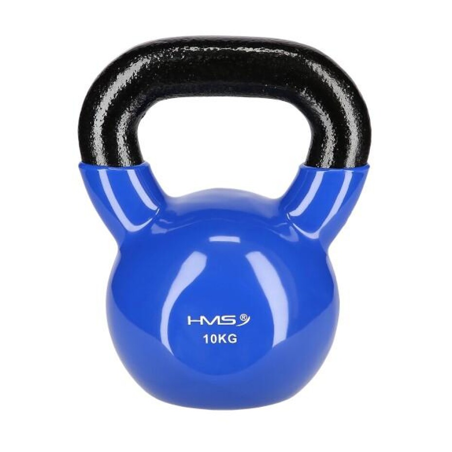 HMS Kettlebell pokrytý vinylem KN 10 kg, modrý - main (0)