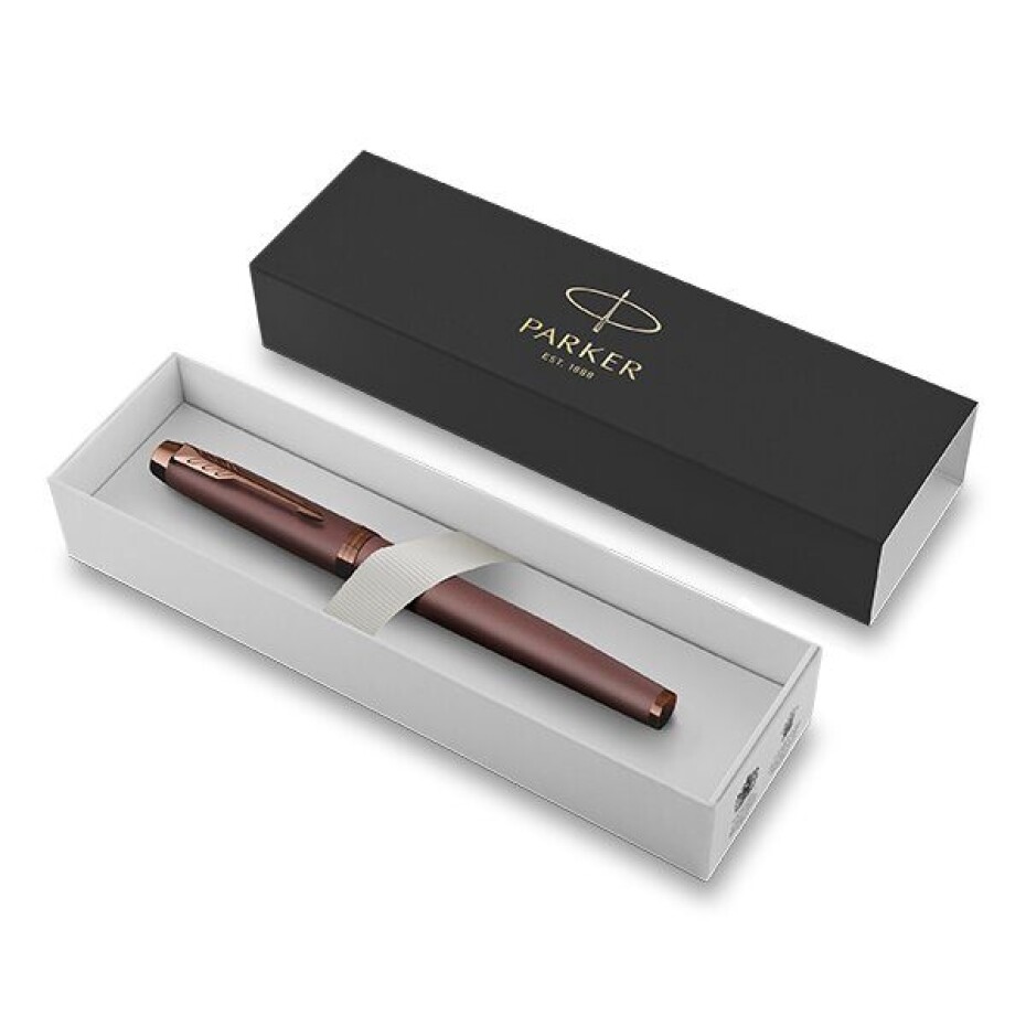 Plnicí pero Parker IM Monochrome Burgundy 1502/319051 - hrot F (slabý) - main (2)