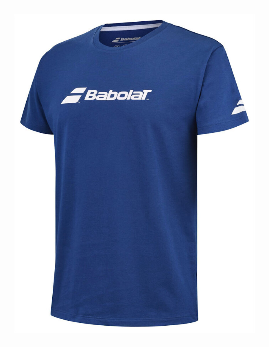 Dětské tričko Babolat  Exercise Babolat Tee Boy Sodalite Blue 6 - 8 let - main (2)