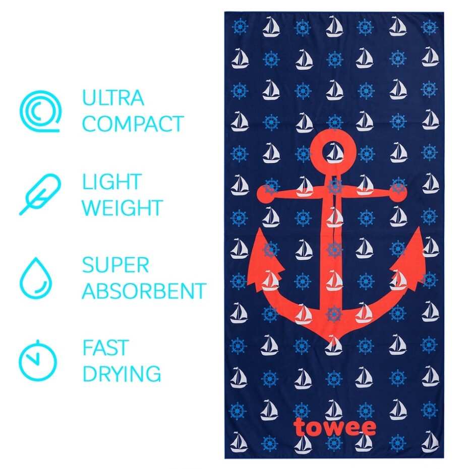 Towee Rychleschnoucí osuška SAILOR NEW, 70 x 140 cm - main (4)
