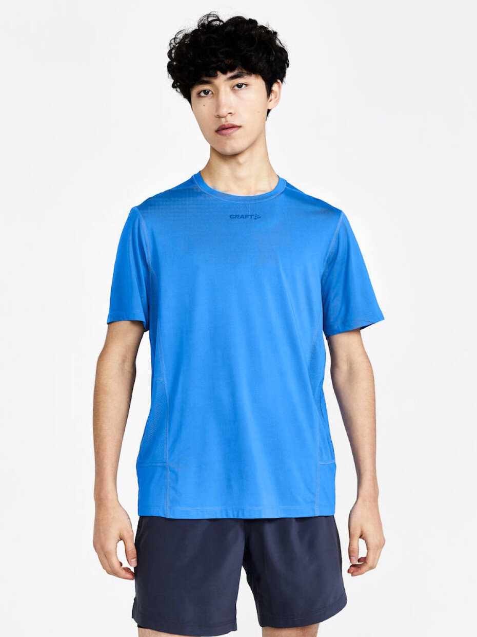 Pánské tričko Craft ADV Essence SS Blue XL - main (0)