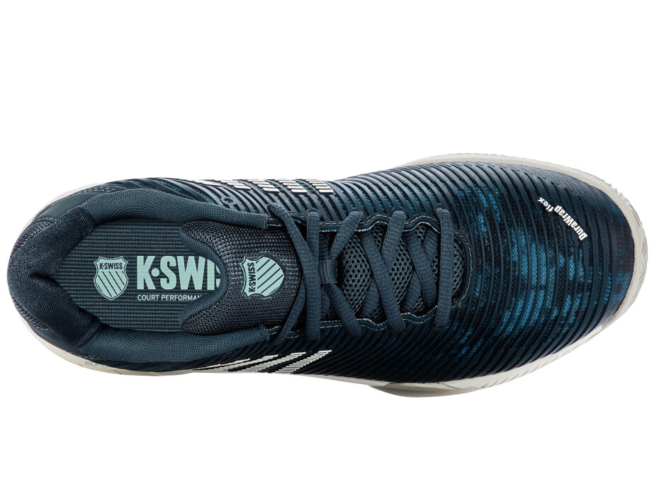 Pánská tenisová obuv K-Swiss  Hypercourt Express 2 HB Indian Teal/Star White  EUR 42 - main (5)