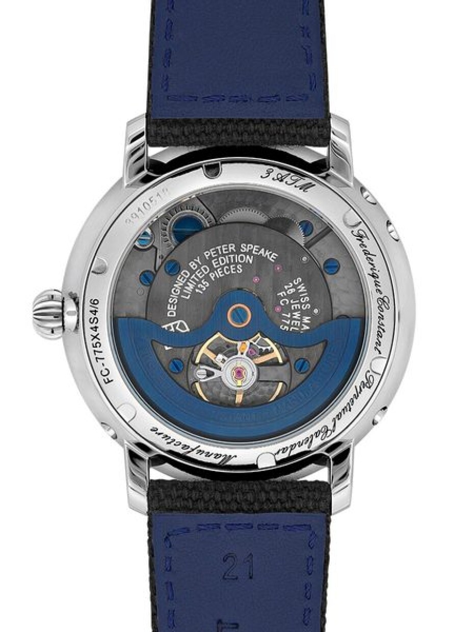 Frederique Constant Manufacture Slimline Perpetual Calendar Automatic Designed By Peter Speake Limited Edition FC-775PS4S6 - main (1)