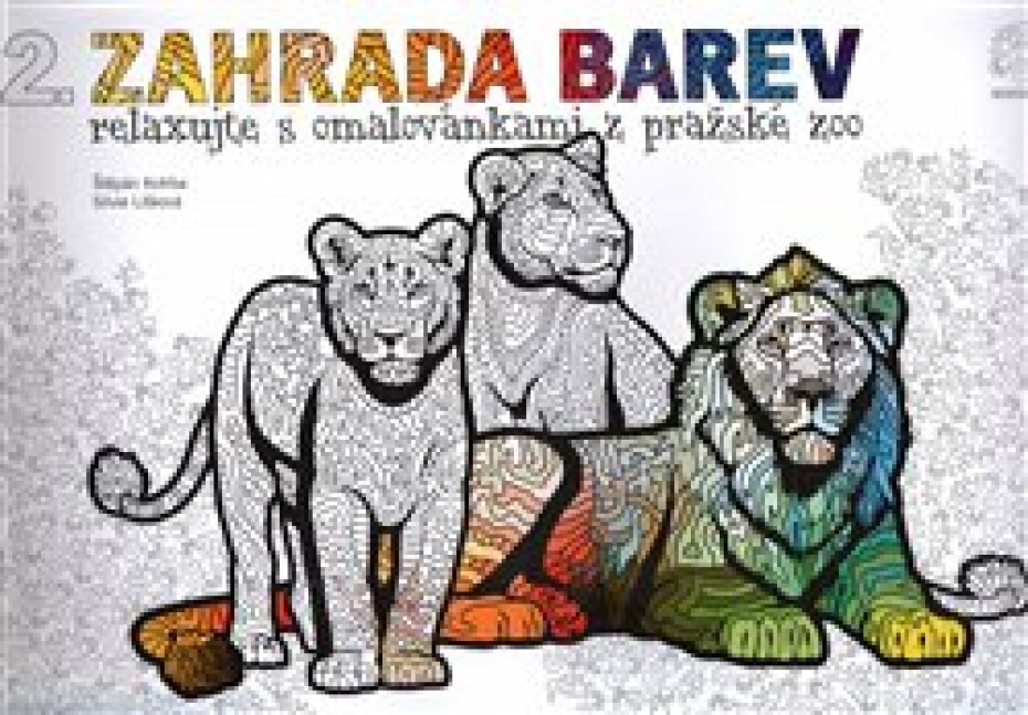 Antistresové omalovánky Zahrada barev II. - main (0)