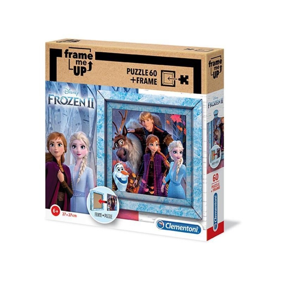 Clementoni Puzzle Frozen 2 v rámečku 60 dílků - Schleich Pre School Smurfs - main (0)