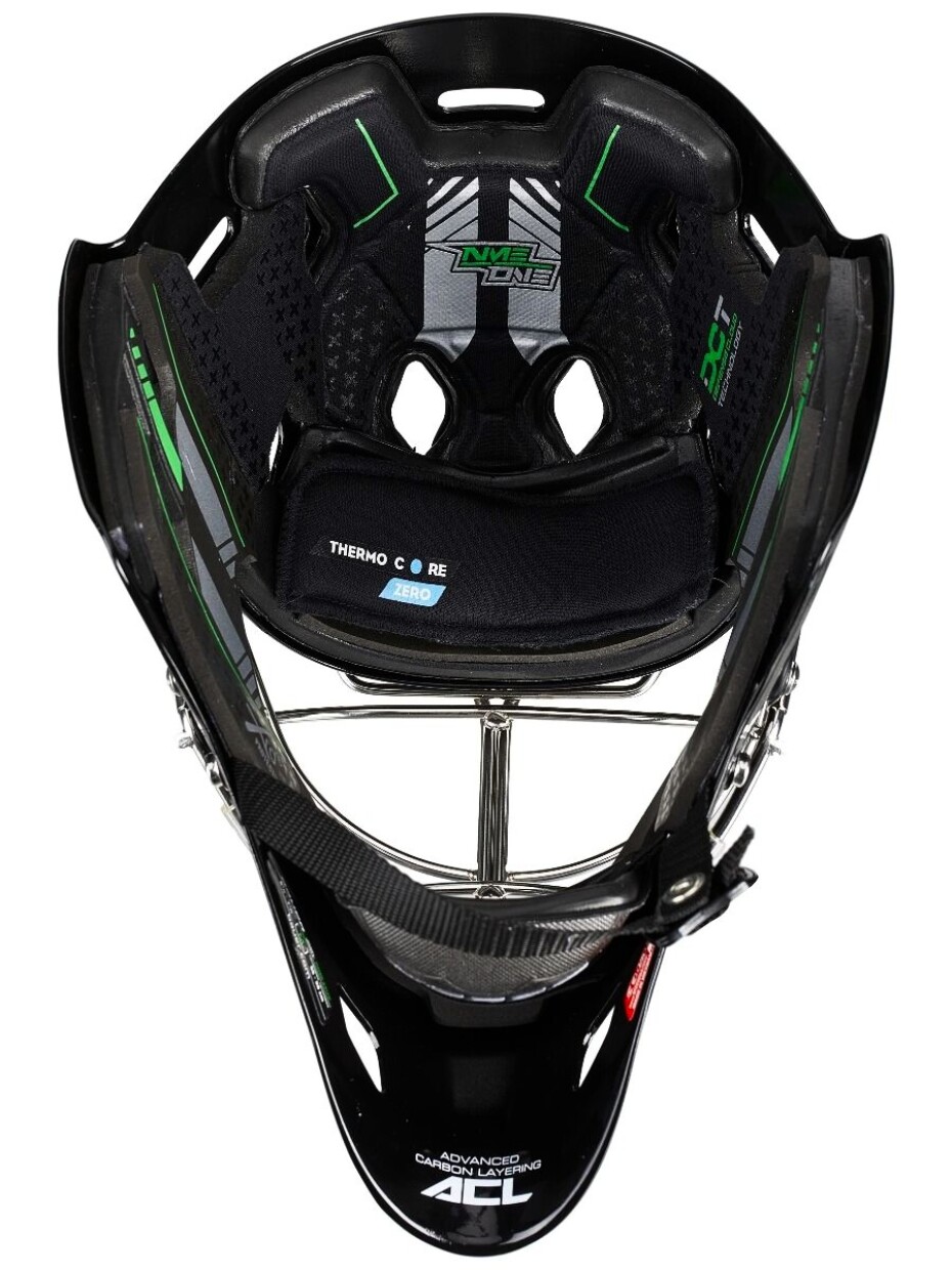 Brankářská hokejová maska Bauer  NME ONE GOAL MASK - CAT EYE Black Senior M - main (2)