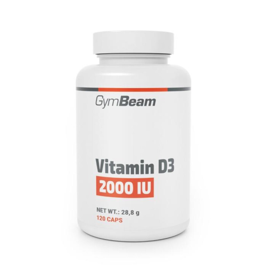 GymBeam Vitamín D3 2000 IU 60 kaps. - main (0)