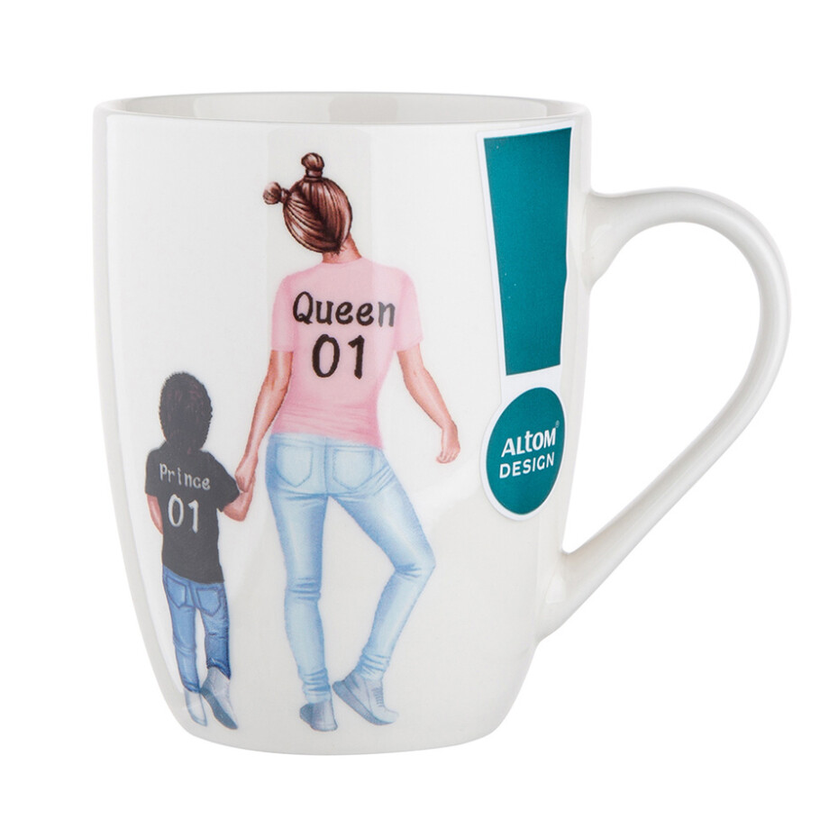 Altom Porcelánový hrnek Queen - boy, 300 ml - main (2)