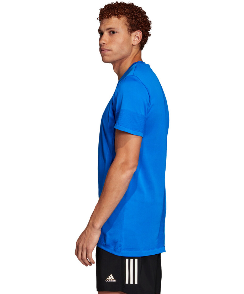 Pánské tričko adidas  25/7 PK blue M - main (6)