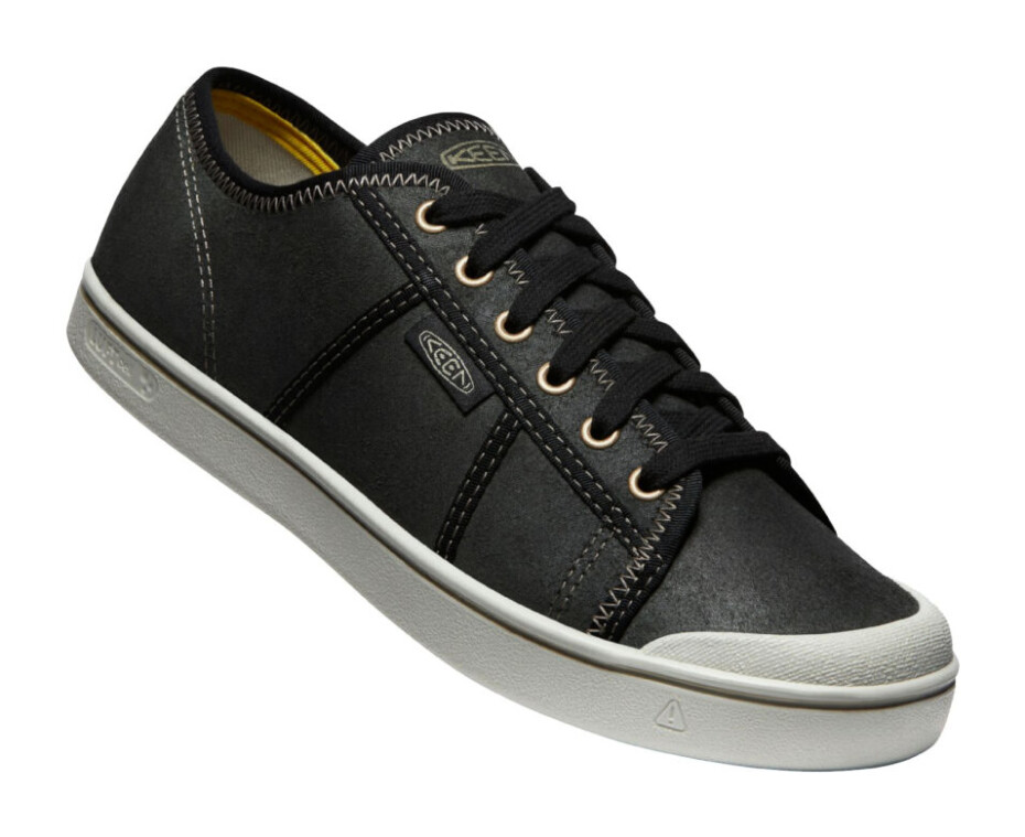 Pánská outdoorová obuv Keen Eldon Harvest Sneaker Lea Black/Silver Birch  US 9,5 - main (1)