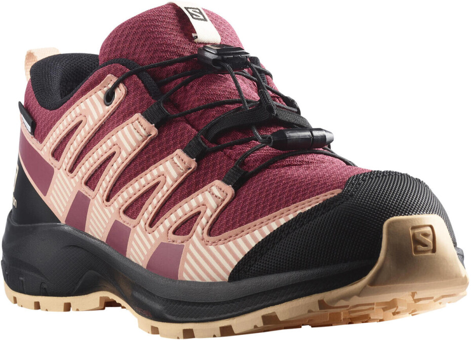 Salomon XA PRO V8 CSWP J L41614400 earth red/black/almond cream - main (5)