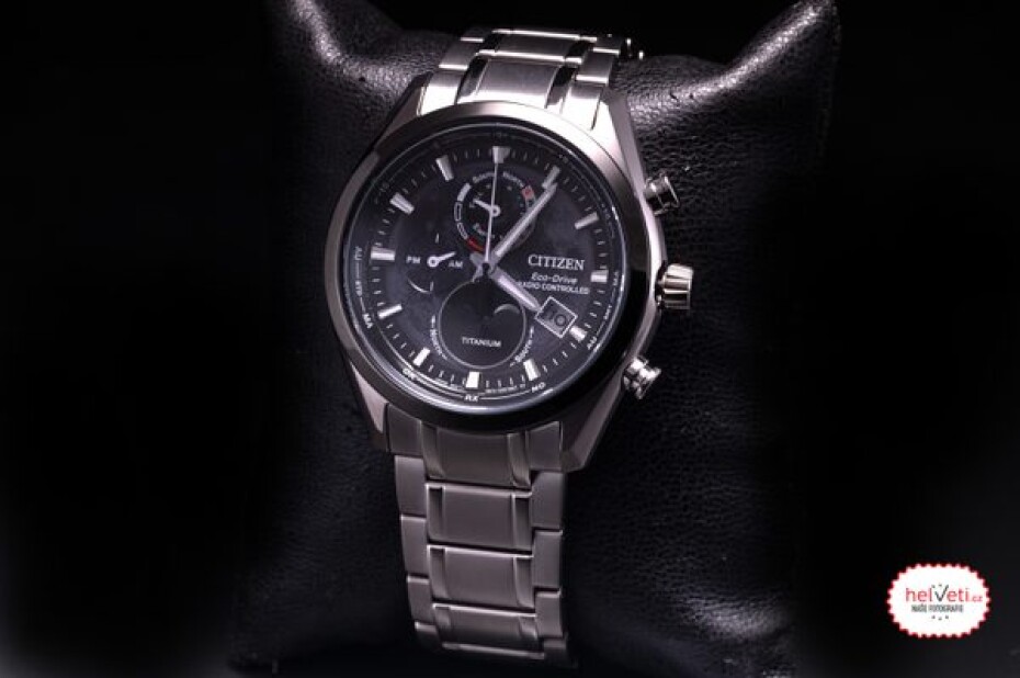 Citizen Eco-Drive Radio Controlled Tsukiyomi Moonphase Super Titanium BY1018-80E - main (4)