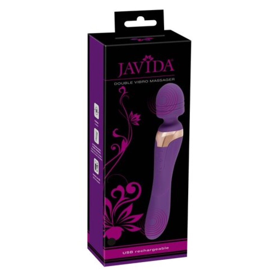 Javida Double Massager masážní hlavice a vibrátor - main (3)