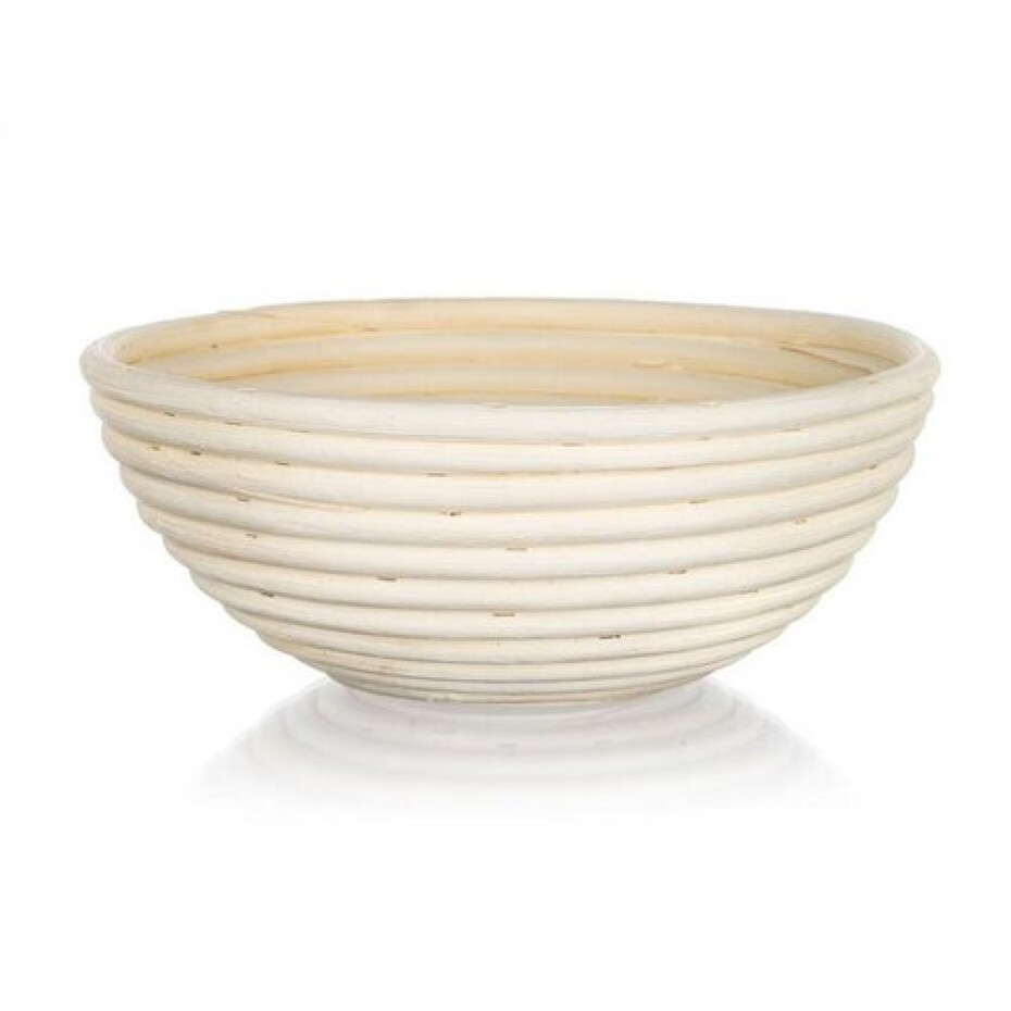 Banquet Ošatka kulatá na kynutí chleba Natural pr. 21 x v. 7,5 cm, kytička - main (0)