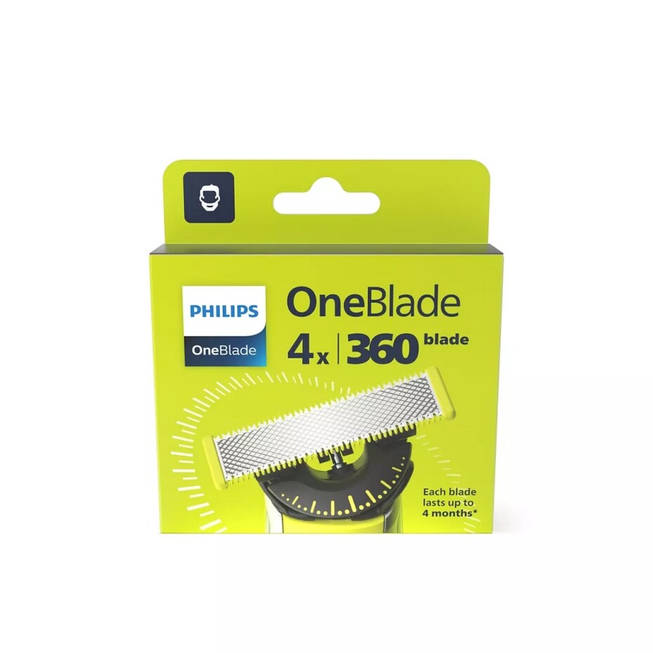 Philips OneBlade QP440/50 4 ks náhradní břity - main (1)