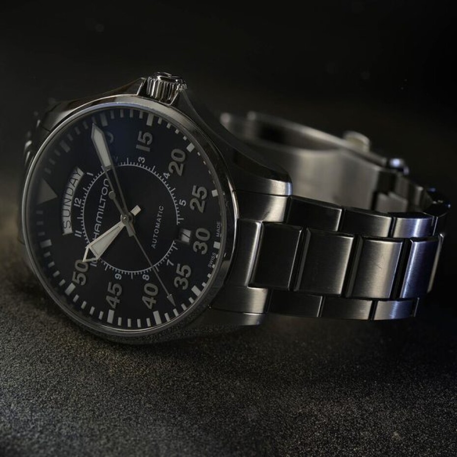 Hamilton Khaki Aviation Pilot Day Date Auto H64615135 - main (20)