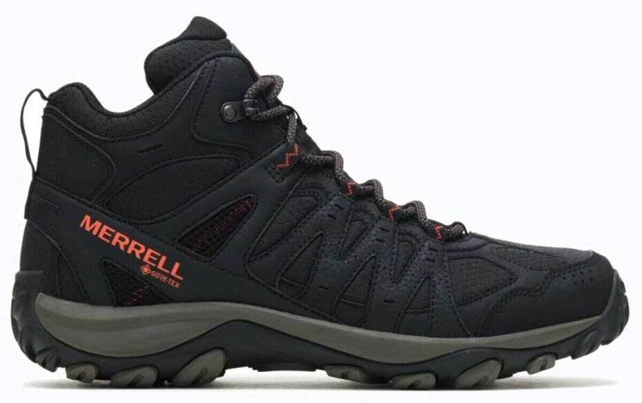 Pánská outdoorová obuv Merrell  Accentor 3 Sport Mid Gtx Black/Tangerine  EUR 42 - main (0)