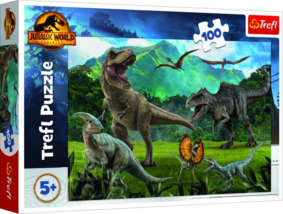 Trefl Puzzle Jurský svět: Nadvláda 100 dílků - Trefl - main (0)