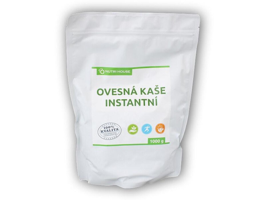 Nutri House Ovesná kaše instantní sáček 1kg - main (0)