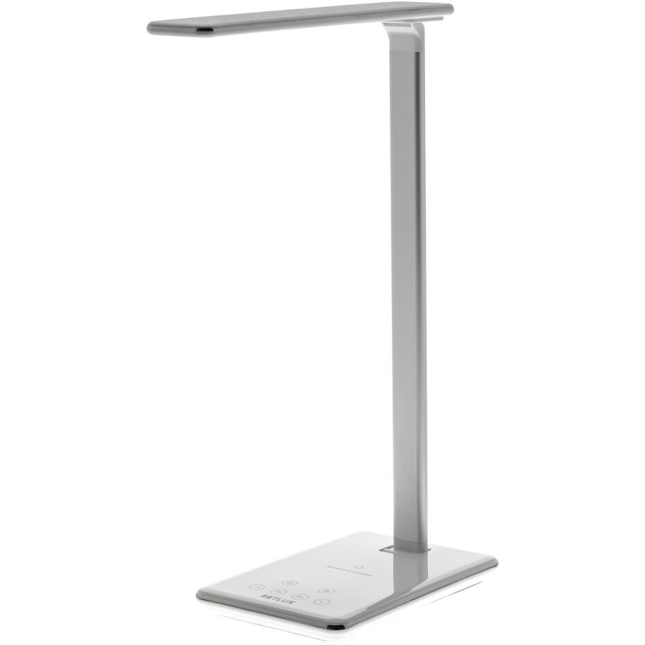 Retlux RTL 198 Stolní LED lampa s Qi dobíjením bílá, 5 W, 250 lm - main (10)
