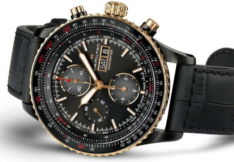 Hamilton Khaki Aviation Converter Auto Chrono H76736730 - main (2)