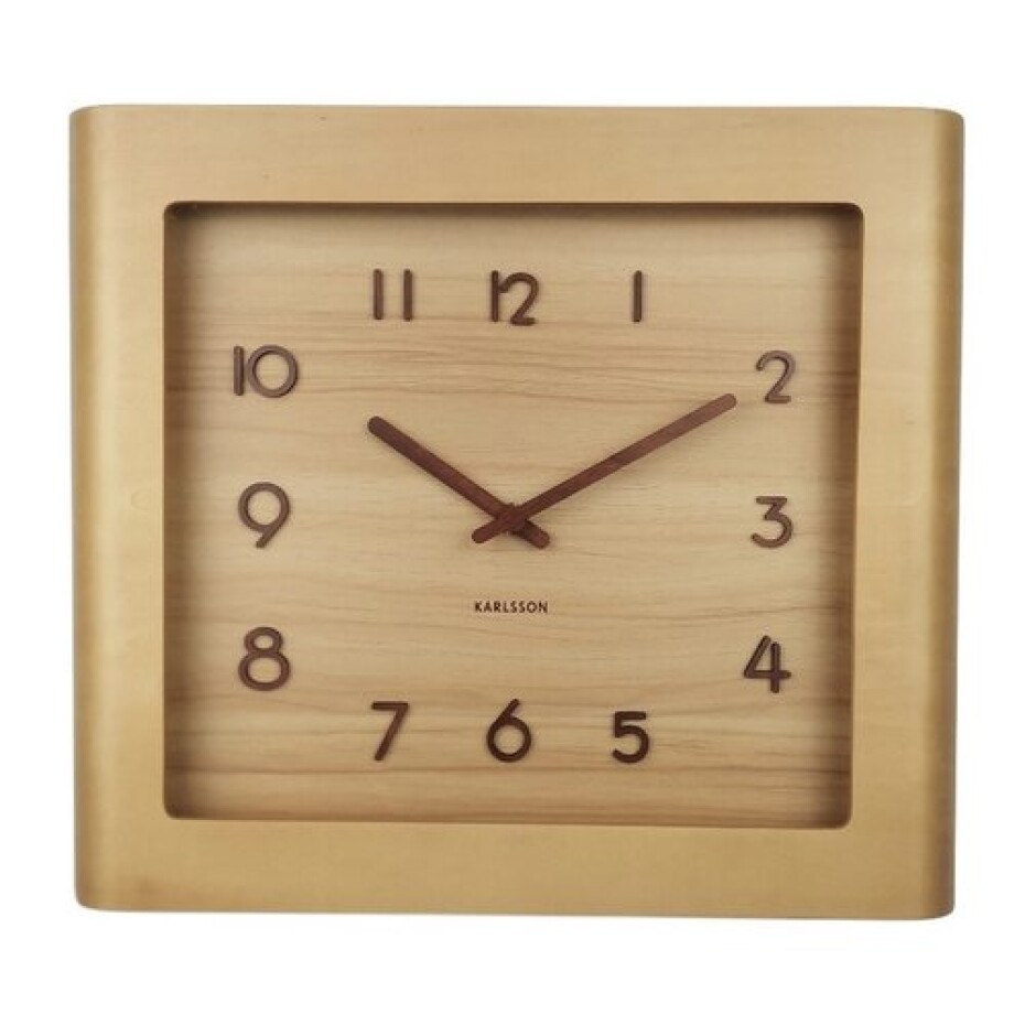 Karlsson 5959WD designové nástěnné hodiny 29 x 33 cm - main (0)