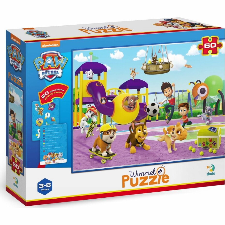 Dodo Puzzle Tlapková patrola: Na procházce, 60 dílků - main (2)