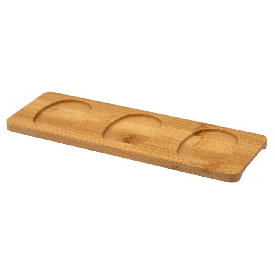 Altom Porcelánový set na dipy na bambusovém podnosu Regular 150 ml, 3 ks - main (2)