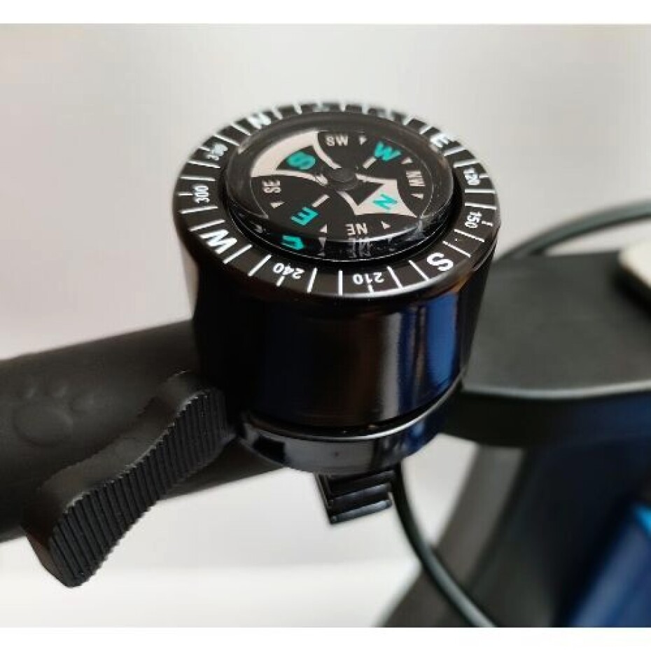 Zvonek FirstBike  Kompas Black - main (1)
