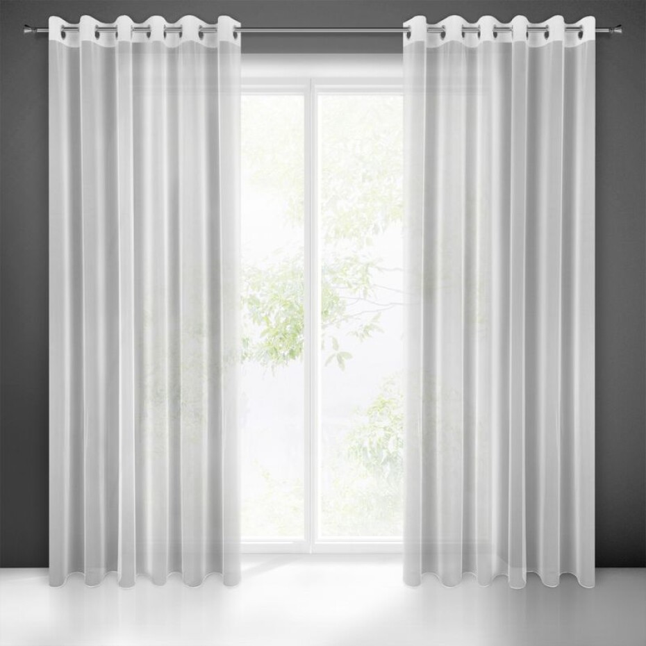 ArtFir Záclona ESEL K | bílá 135 x 250 cm - main (0)