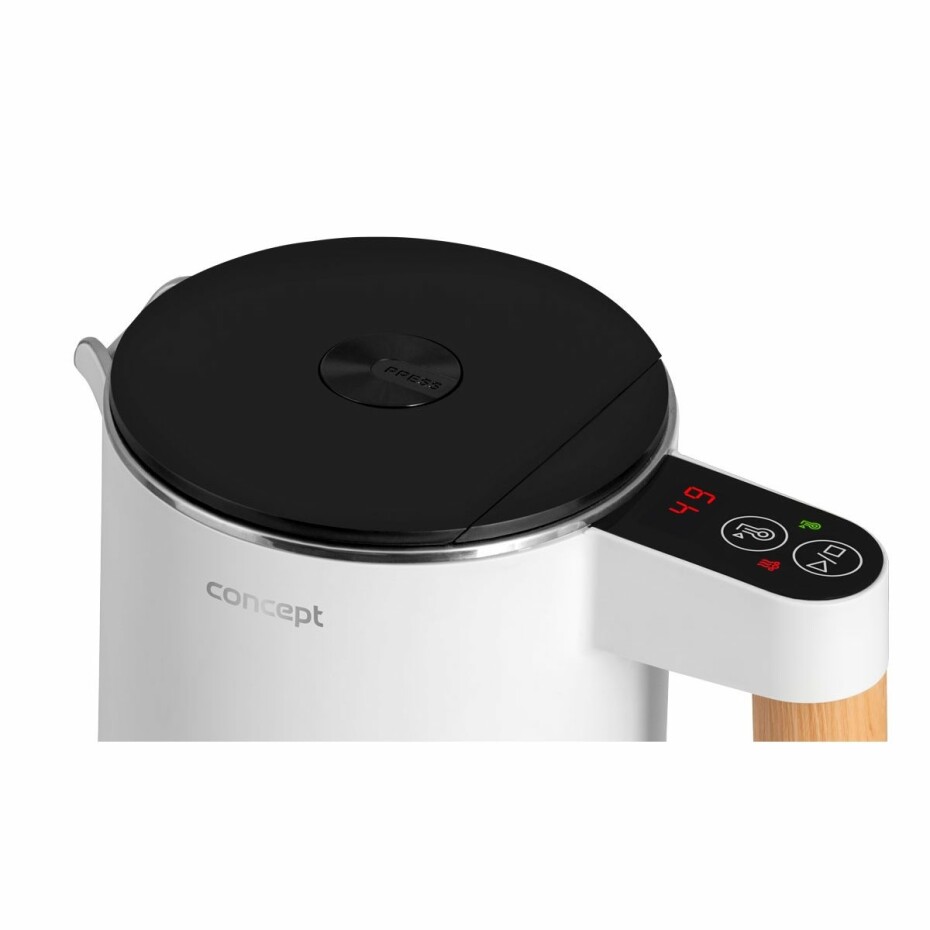 Concept RK3300 rychlovarná konvice nerezová Salt & Pepper 1,5 l, bílá - main (9)