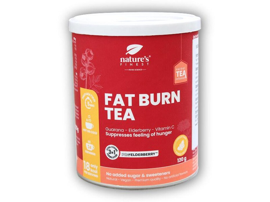 Natures Finest Fat burn tea 120g - main (0)