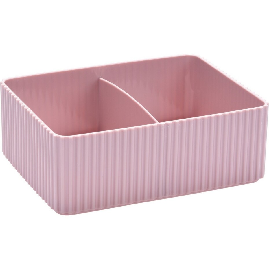 Kosmetický organizér Stripe růžová, 16 x 12 cm - main (0)