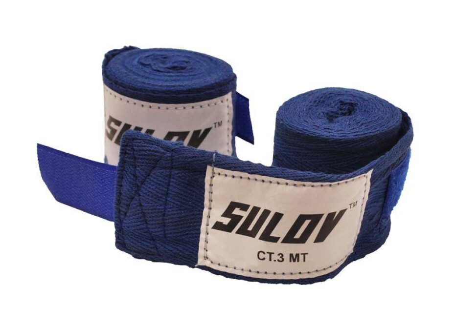 SULOV Box bandáž nylon 3m 2ks modrá - main (0)